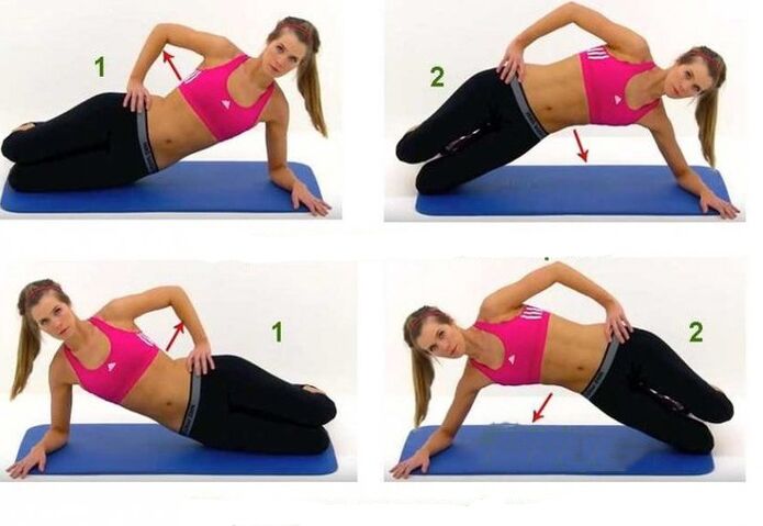 mga ehersisyo sa side plank