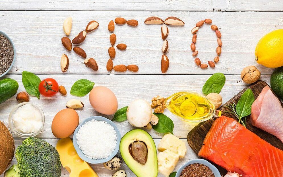 mga pagkain sa keto diet